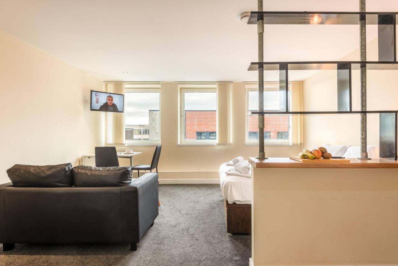 Modern & Bright Budget Studio In Central Doncaster Appartement Buitenkant foto