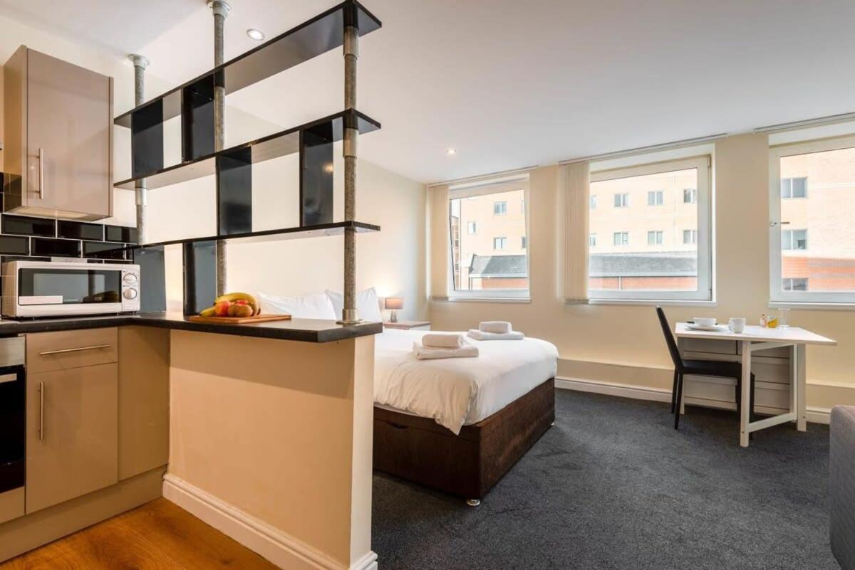 Modern & Bright Budget Studio In Central Doncaster Appartement Buitenkant foto