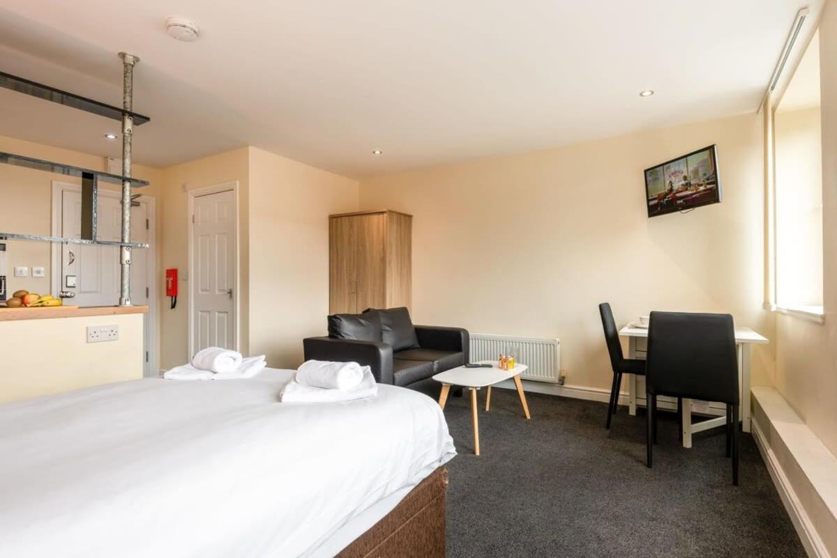 Modern & Bright Budget Studio In Central Doncaster Appartement Buitenkant foto