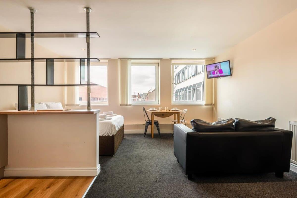 Modern & Bright Budget Studio In Central Doncaster Appartement Buitenkant foto