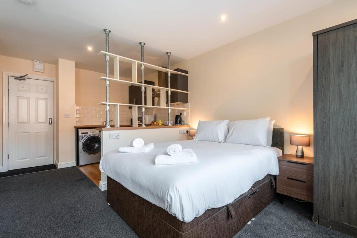 Modern & Bright Budget Studio In Central Doncaster Appartement Buitenkant foto