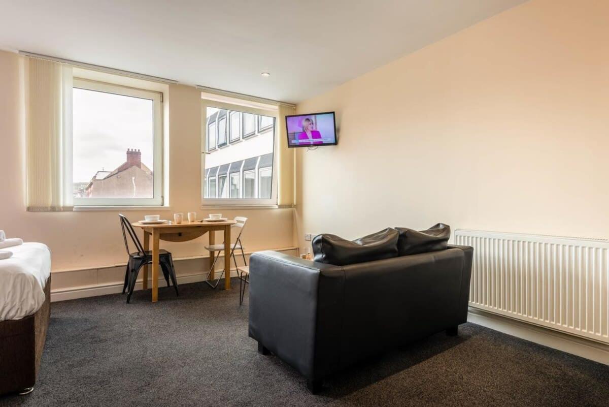 Modern & Bright Budget Studio In Central Doncaster Appartement Buitenkant foto